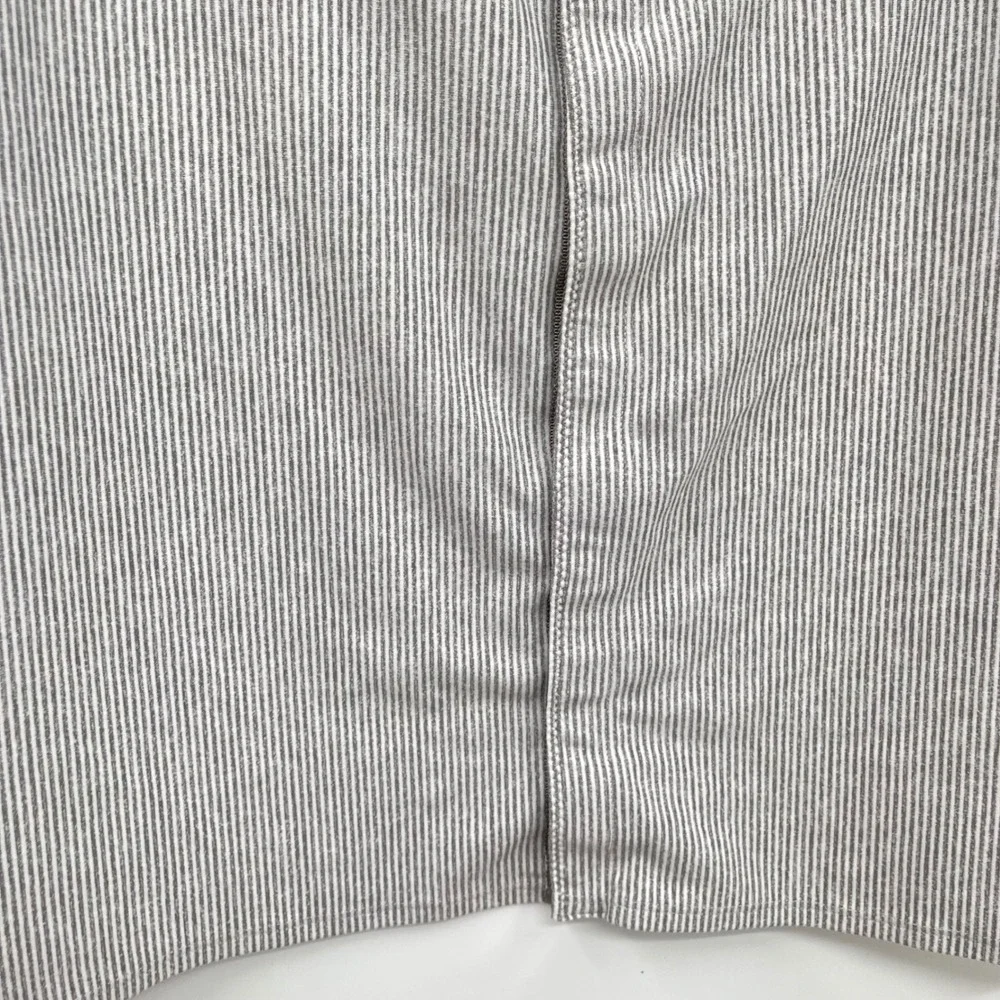 lululemon vinyasa scarf light gray white stripe‎ versatile OS